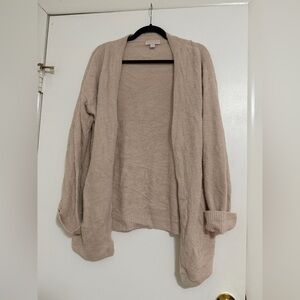 Barefoot Dreams Soft Tan Cardigan
